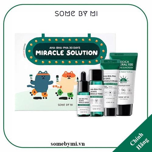 Some By Mi AHA BHA PHA 30 Days Miracle Solution 4-Step Kit